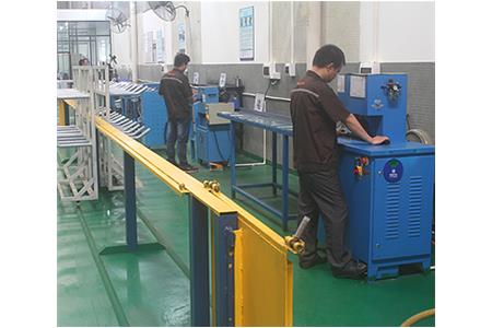 The company implements the latest system to reform the production line